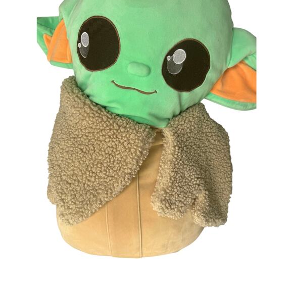 LARGE Star Wars Mandalorian BABY YODA GROGU 20" Plush STUFFED ANIMAL Toy Pillow - Picture 6 of 6